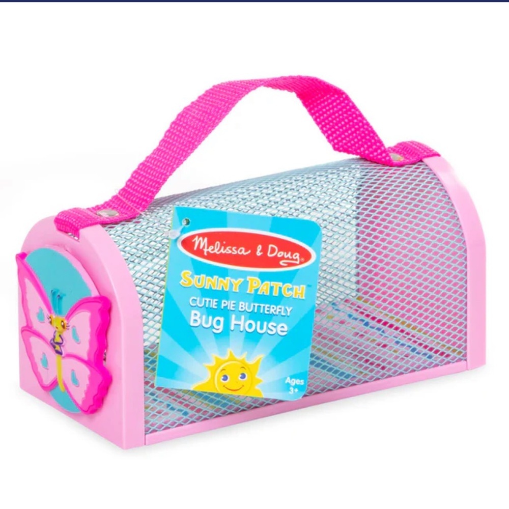 NWT Melissa & Doug Sunny Patch Giddy Buggy Bug House - Butterfly or Snail - Picture 11 of 16